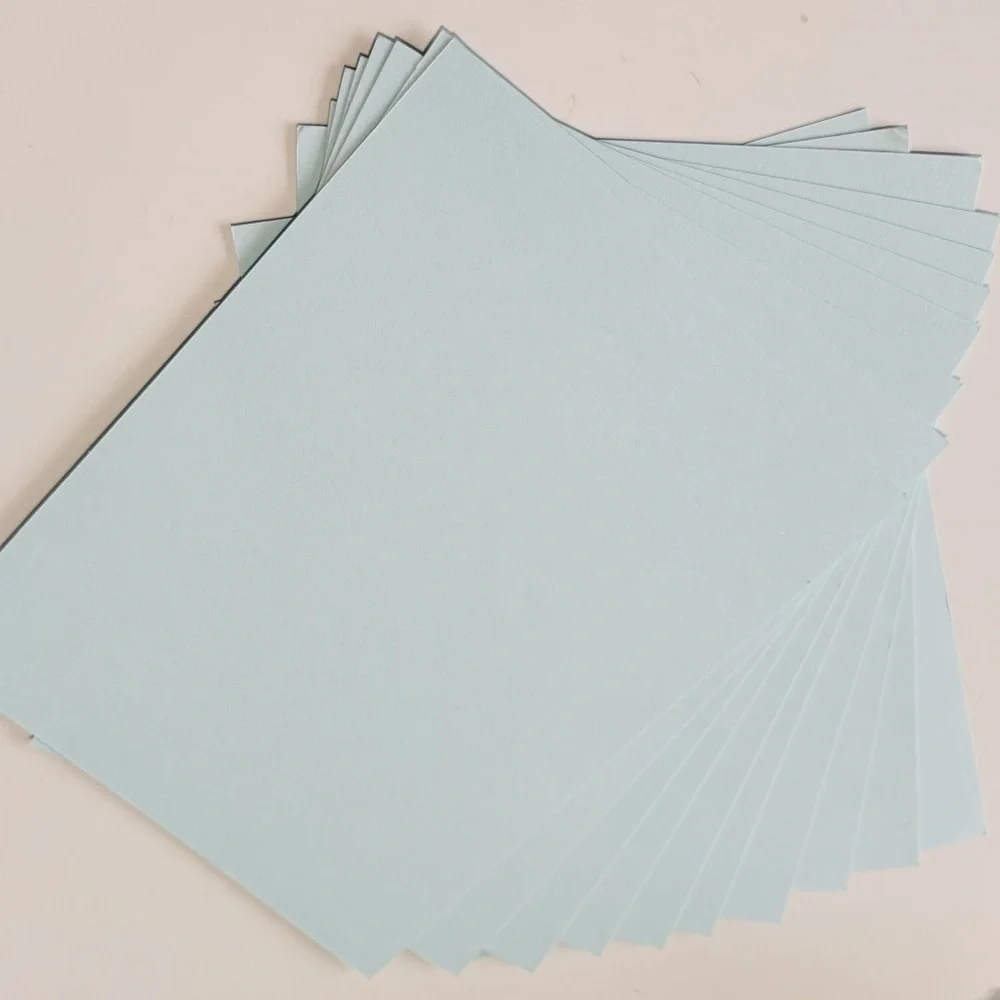 CARDSTOCK WAREHOUSE Pale Blue Thick Paper 10 Sheets 100 lb 8.5”x11”